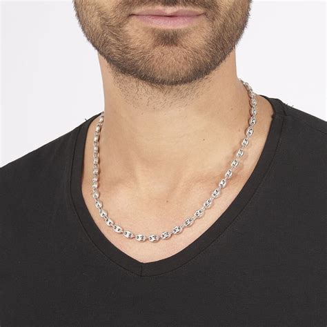 Colliers en Argent de Luxe Homme 